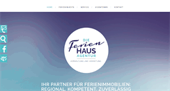 Desktop Screenshot of ferienhaus-agentur.de